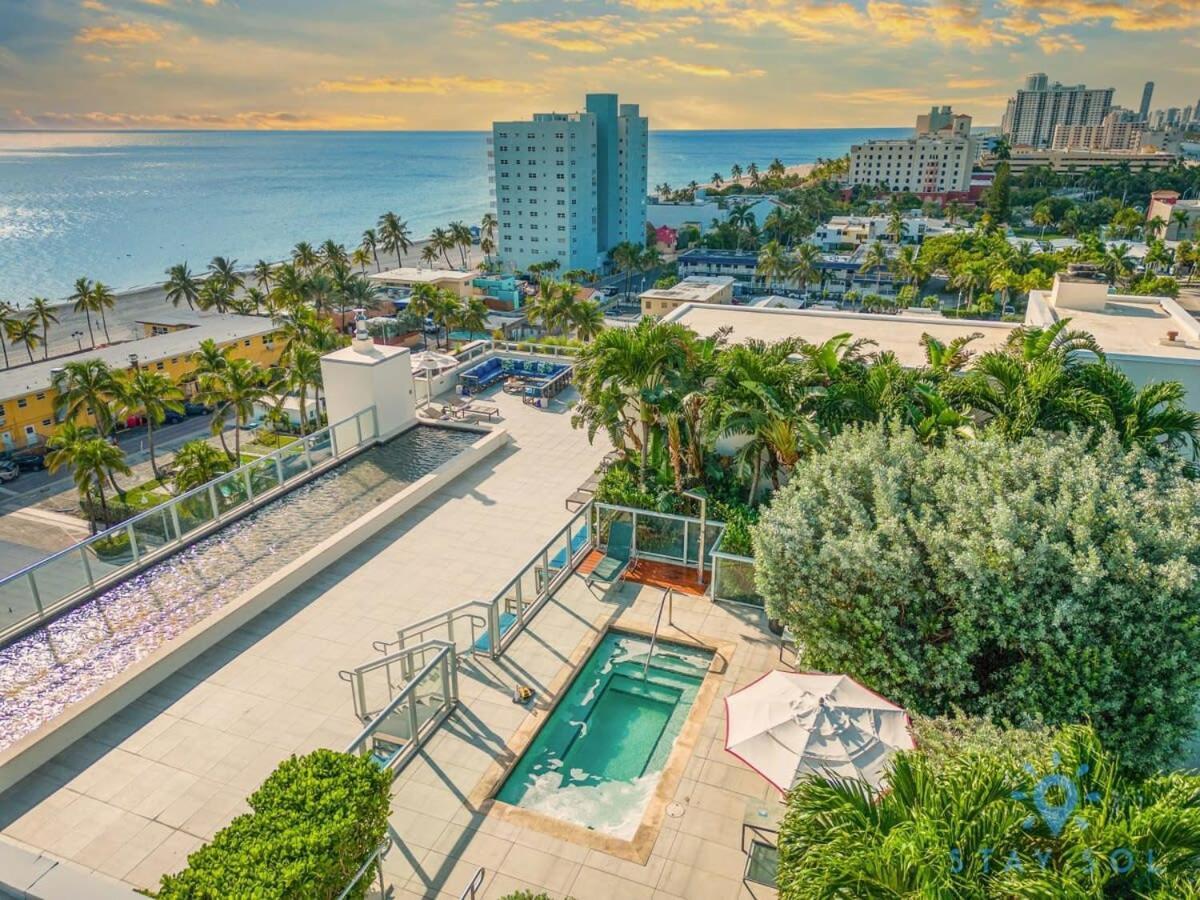 Hollywood Beach Broad - Walk - Gym - Amazing Pool Exterior photo